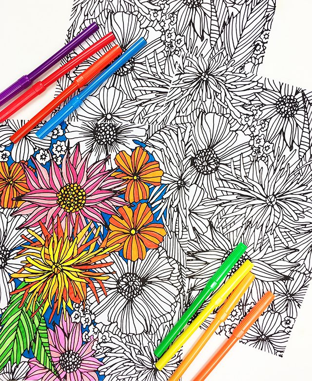 Mindful Colouring Books