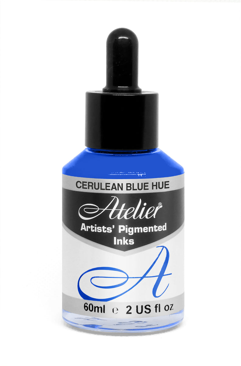Atelier Artist Pigment Inks 60ml - Cerulean Blue Hue – Melbourne Arts ...